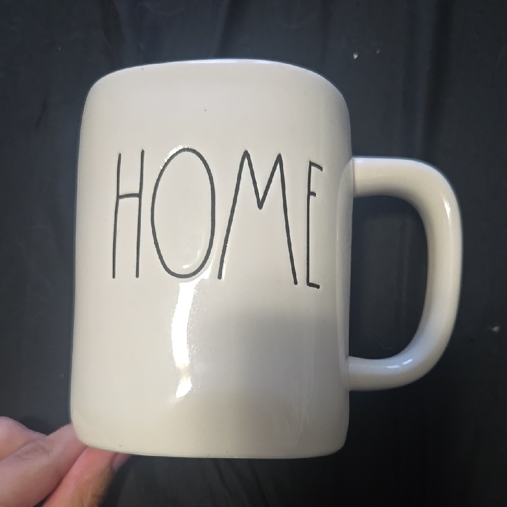 Rae Dunn Cream HOME Mug